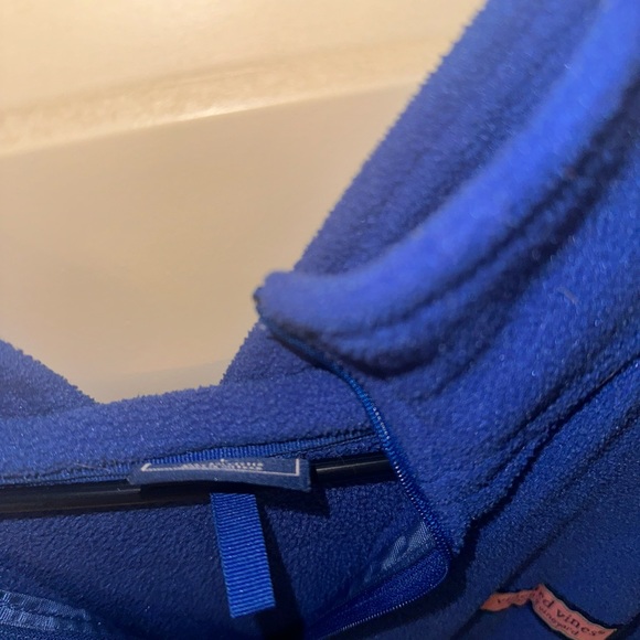 Vineyard Vines 1/2 Zip Blue Fleece Pullover Mens Large - Picture 11 of 15